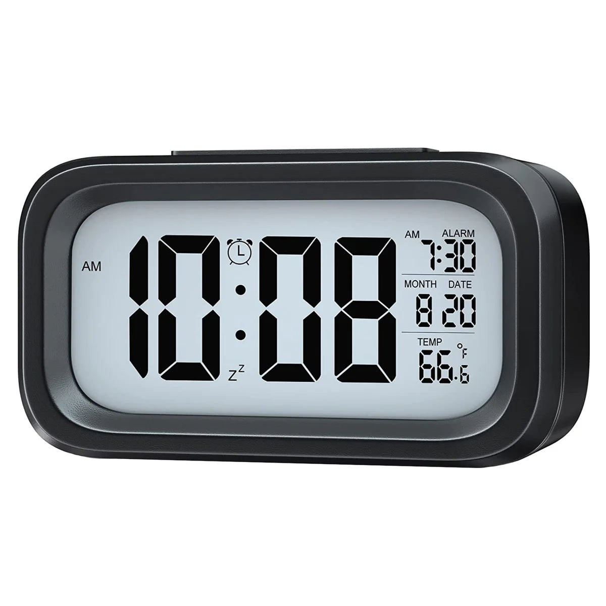 Digital Lcd Alarm Clock With Backlight