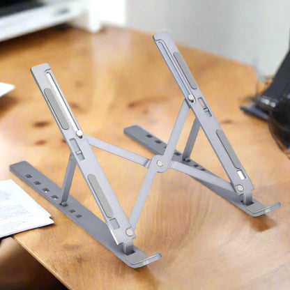 Metal Portable Laptop Stand With 7 Adjustable Angles
