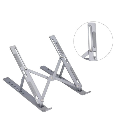Metal Portable Laptop Stand With 7 Adjustable Angles