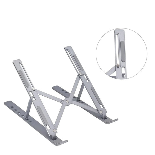 Metal Portable Laptop Stand With 7 Adjustable Angles