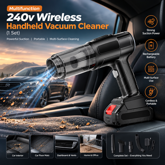 Multifunction 240v Wireless Handheld Vacuum Cleaner