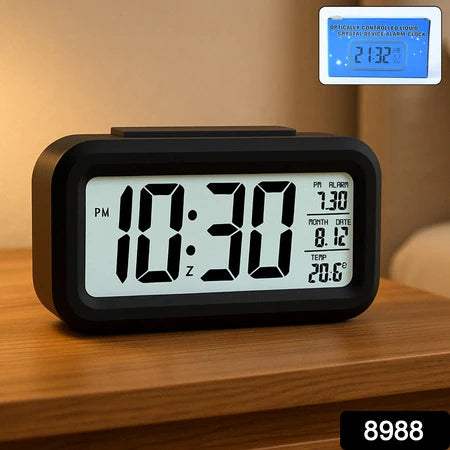 Digital Lcd Alarm Clock With Backlight